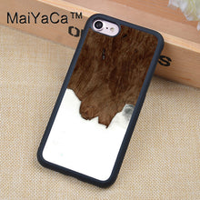 Cargar imagen en el visor de la galería, MaiYaCa Wood Resin Marble Printed Soft Rubber Phone Cases For iphone XR XS MAX 11 Pro MAX X 6 6S 7 8 Plus 5 5S Back Cover Shell